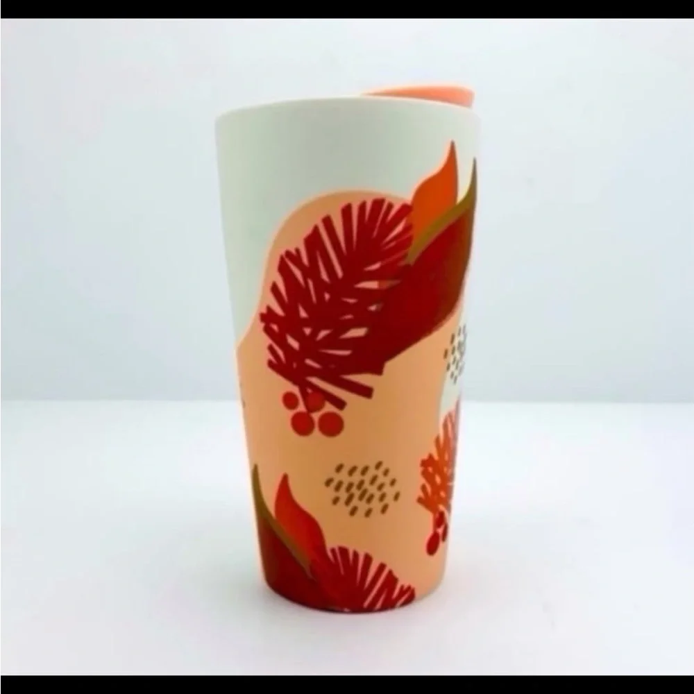 Colorful Tropical Print Tumbler